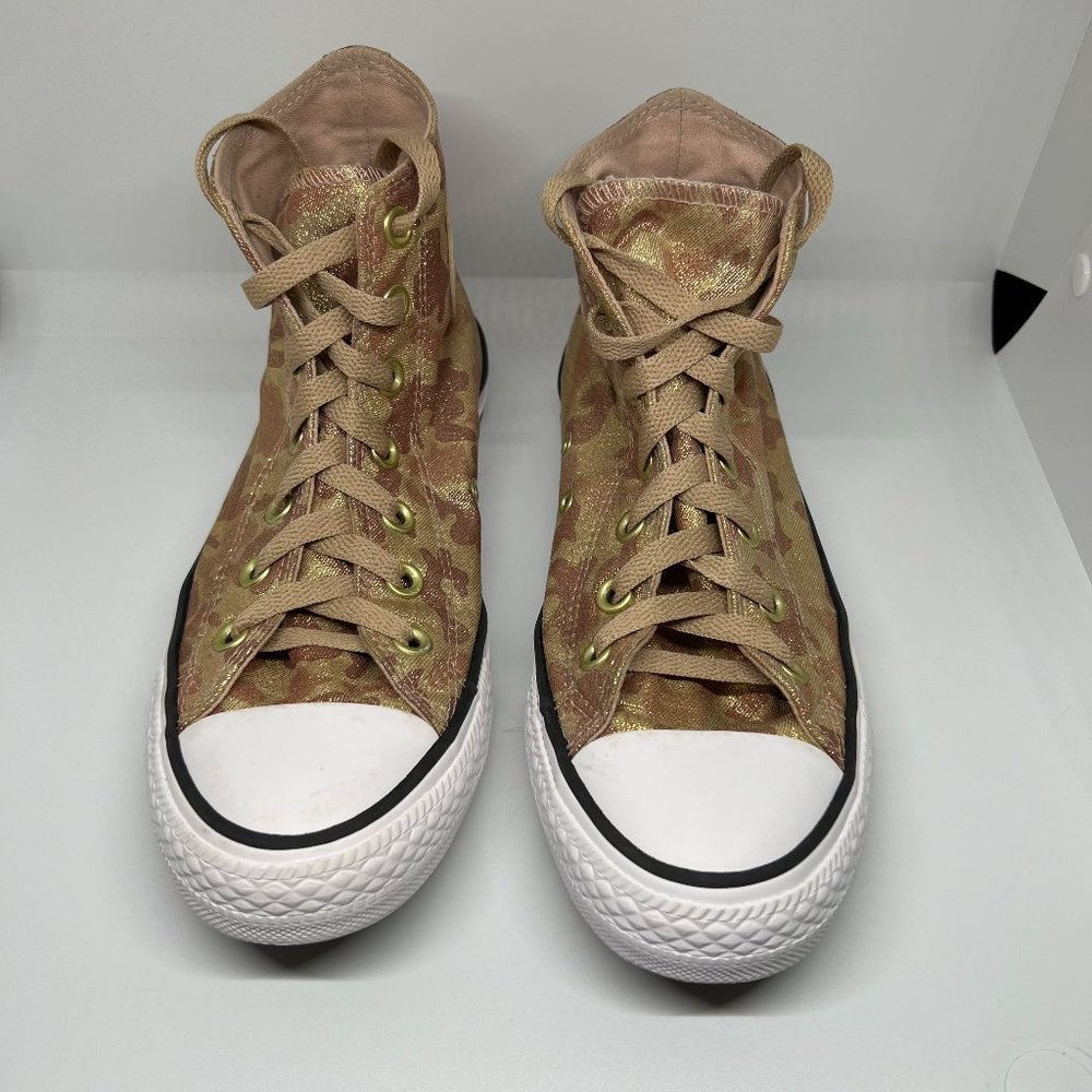 Converse Chuck Taylor All-Star Hi-Tops Glitter Camo - Size 7